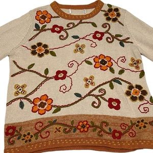 Knit Crochet Sweater